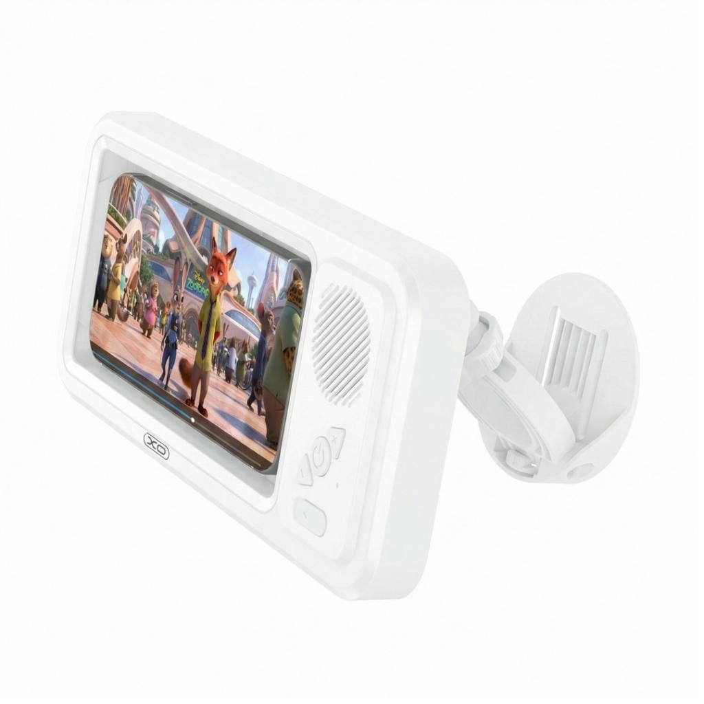 XO XO-F80 Shower Phone Holder Wireless Speaker Su Geçirmez Telefon Tutucu Bluetooth Hoparlör