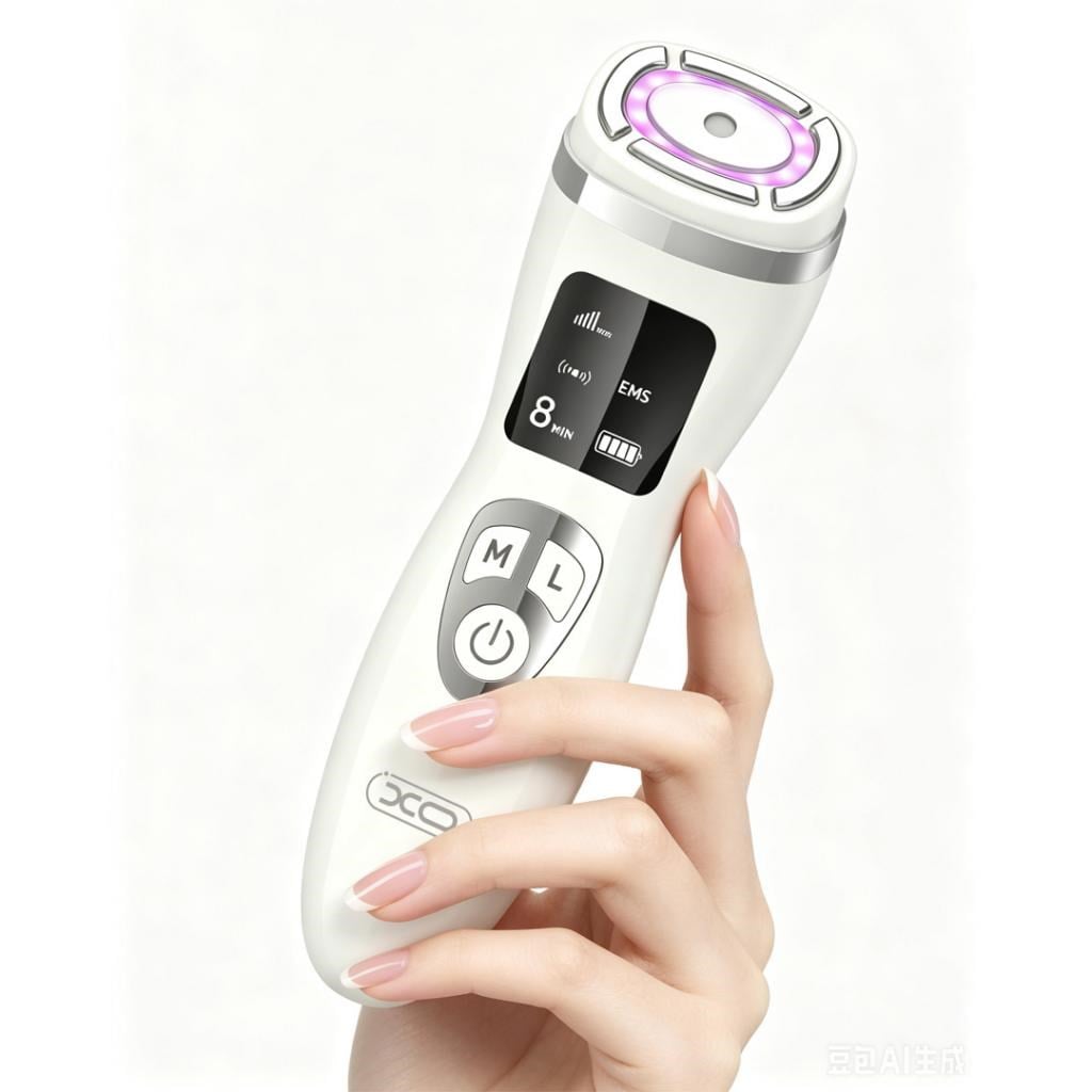 XO XO-FG21 Akıllı RF ve EMS Yüz Masaj Aleti - 4 Modlu Yaşlanma Karşıtı Cilt Sıkılaştırıcı Bakım Cihazı