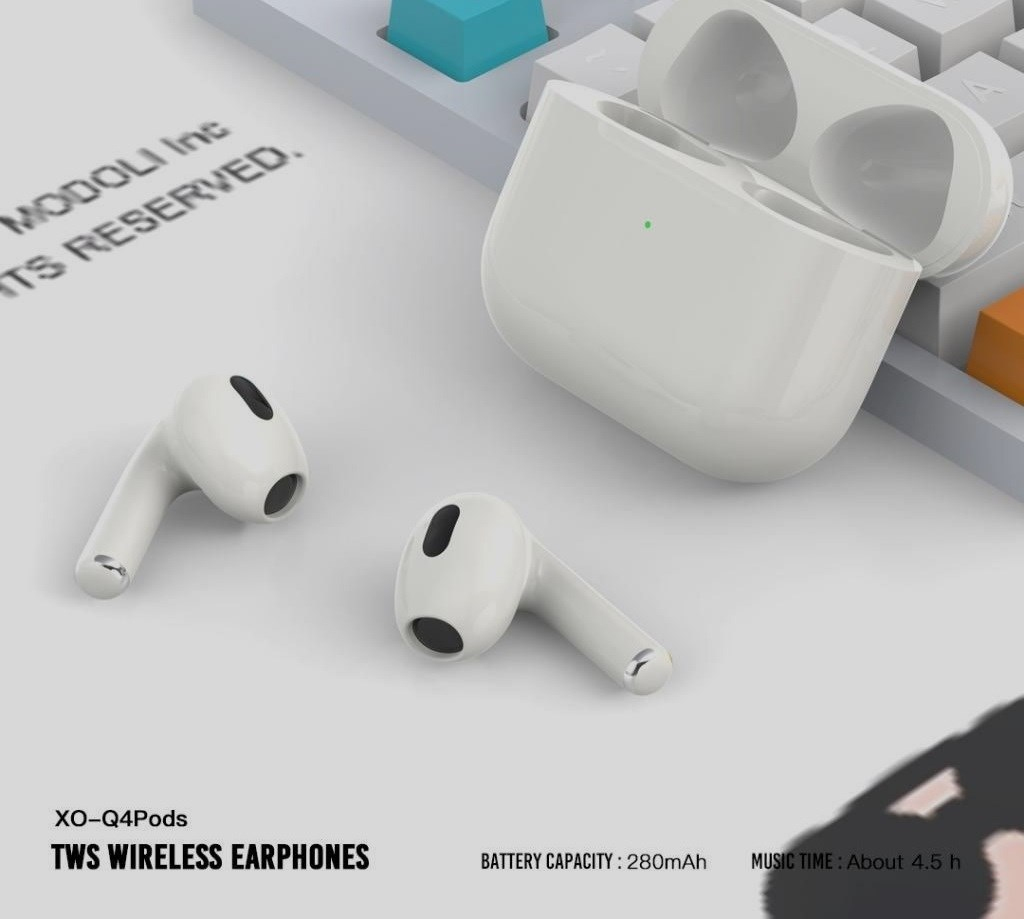 XO XO Q4Pods 4. Nesil TWS Bluetooth Kablosuz Kulaklık Kulak İçi Sensörlü