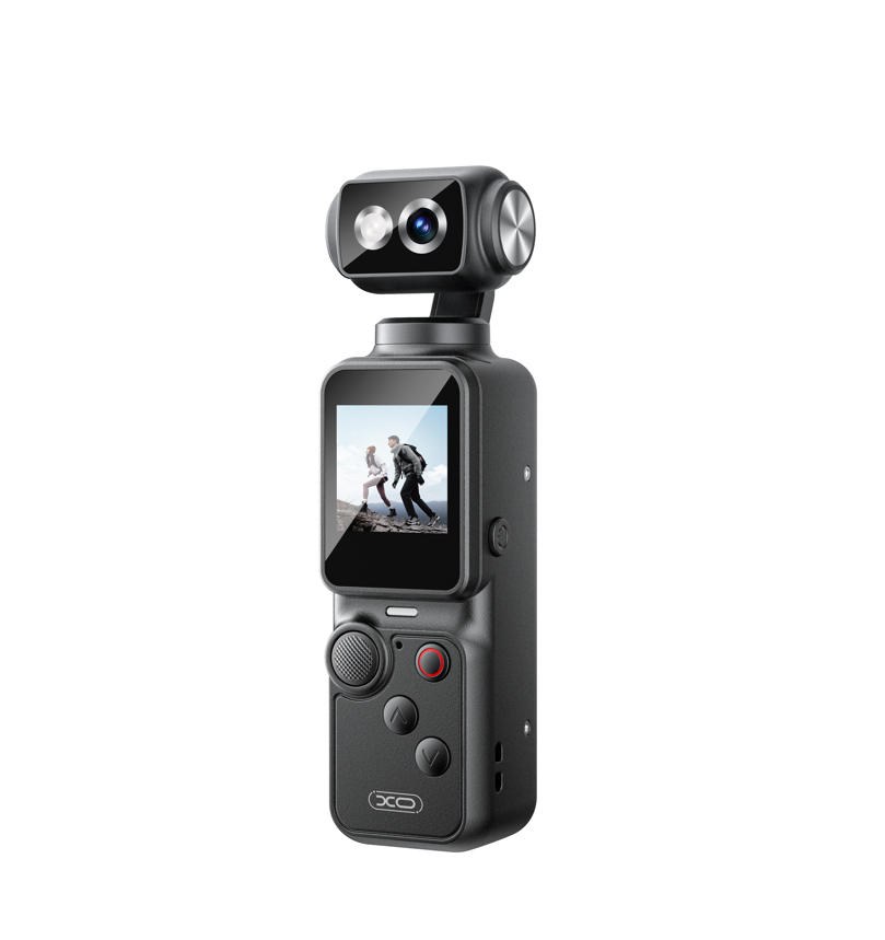 XO XO ZF08 Pocket Gimbal Camera 1.44'' Ekranlı Döner Lensli Mini Kamera