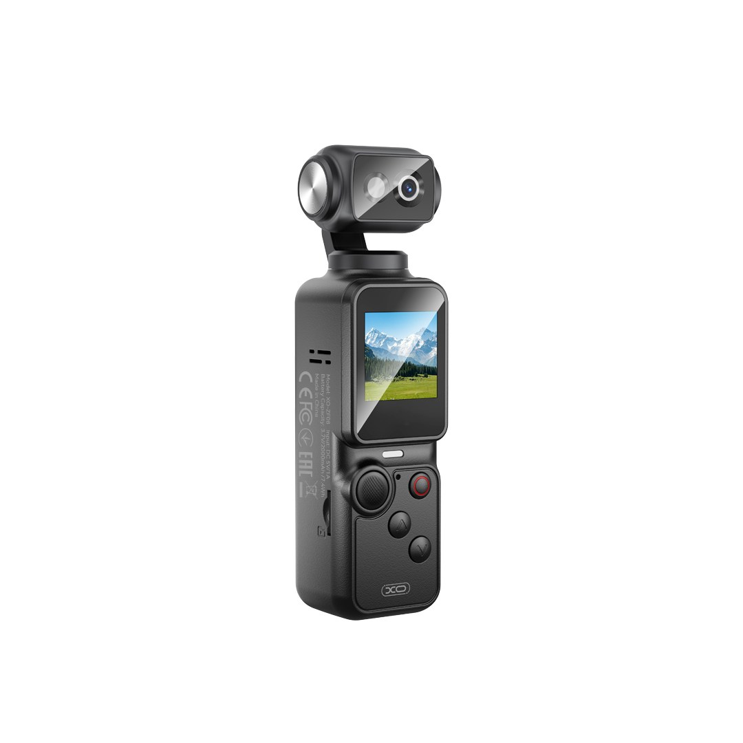 XO XO ZF08 Pocket Gimbal Camera 1.44'' Ekranlı Döner Lensli Mini Kamera