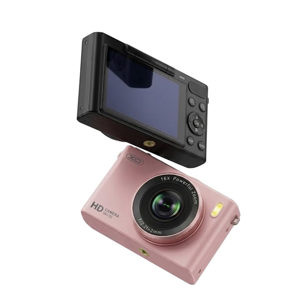 XO ZF07 Dijital Fotoğraf Makinesi – 1080P, 2.4 İnç Döner Ekran, 16X Zoom, AF Otomatik Netleme