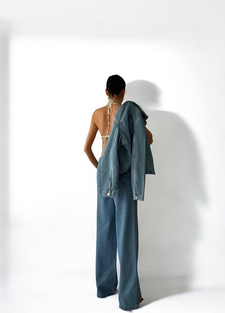 LACARINOKadın Light Blue Denim Gömlek 