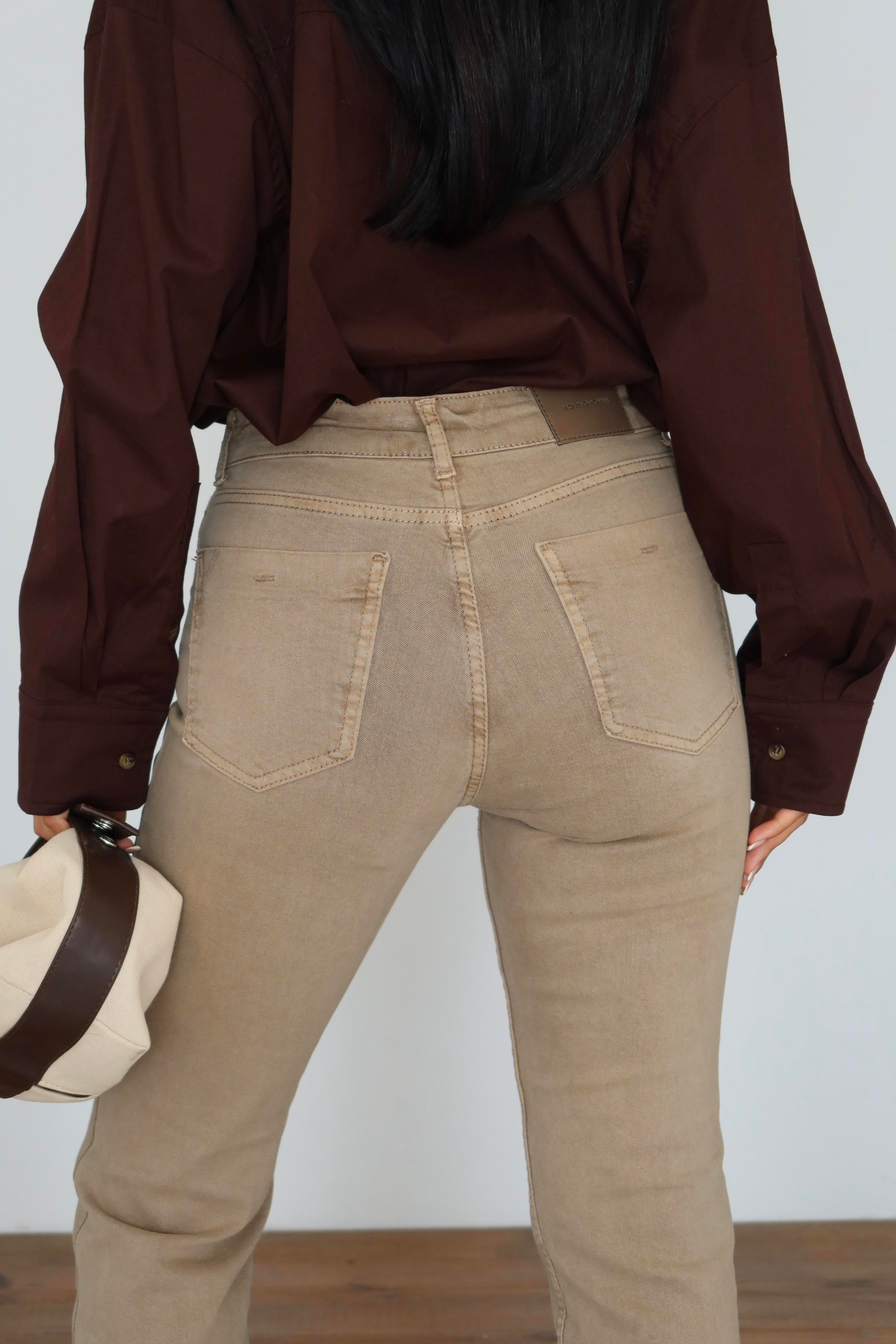 LACARINOMini Flare Vizon Jean Pantolon