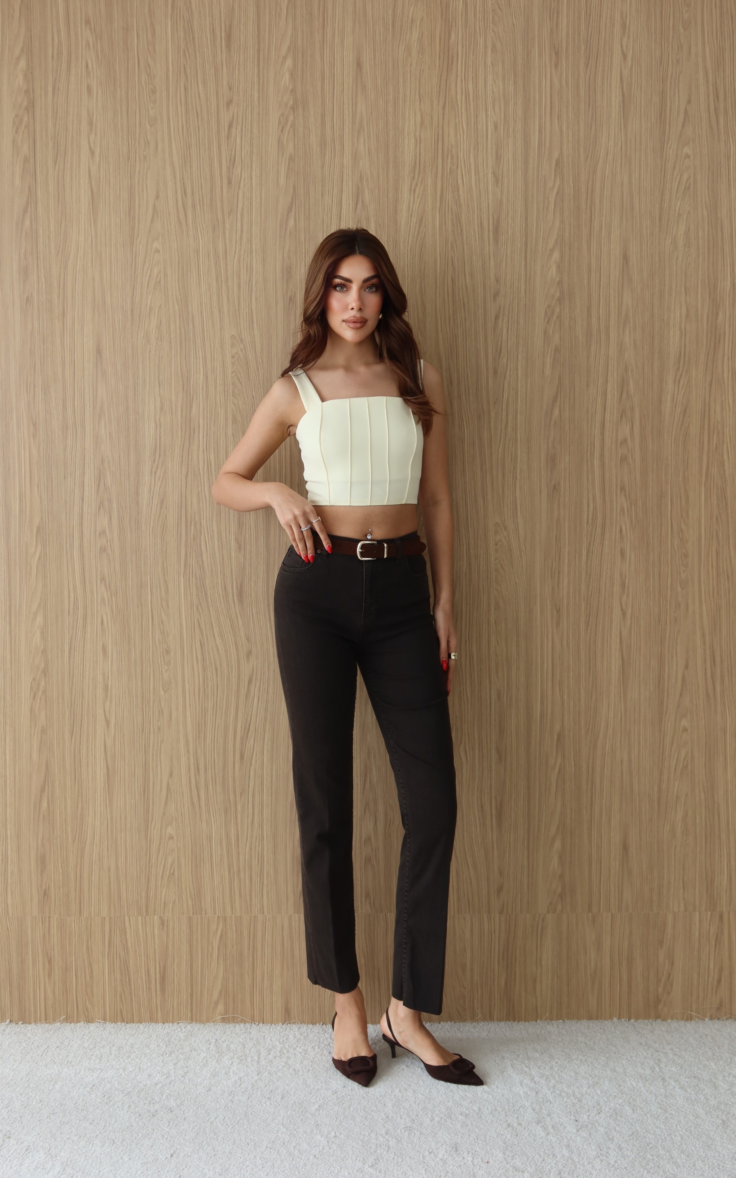 LACARINOBIP DARK KAHVE 34/42 KEMERLI