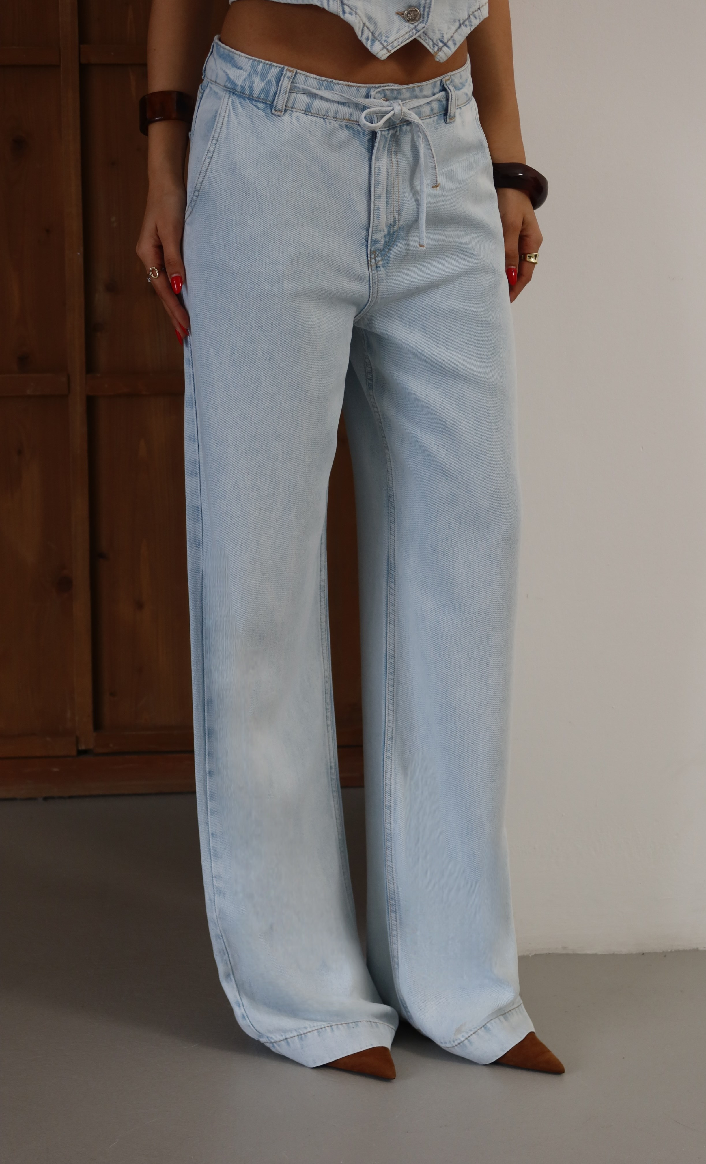 LACARINOBTKM  34/42  LIGHT BLUE  (Yelekli) 