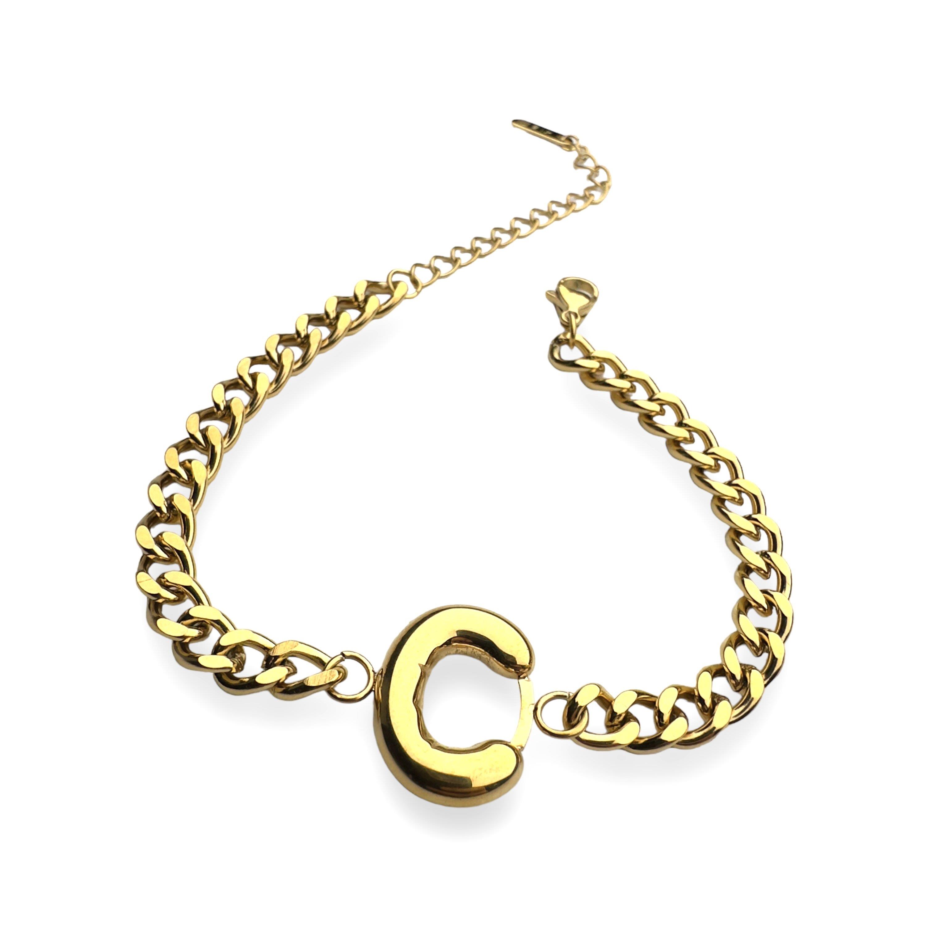 Çelik Balon Harf Bileklik