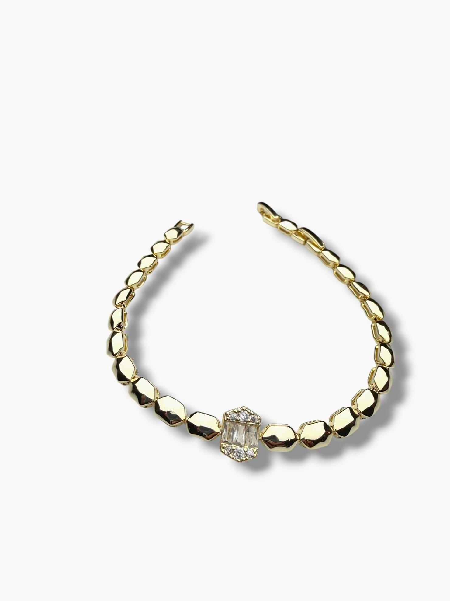 Jell's Diamond Plaka Bileklik