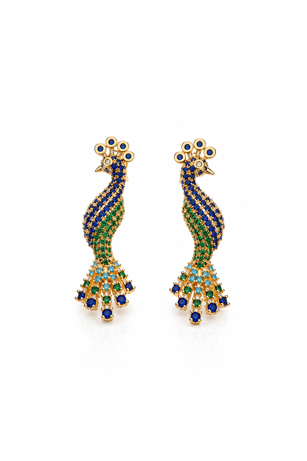 Peacock Küpe 