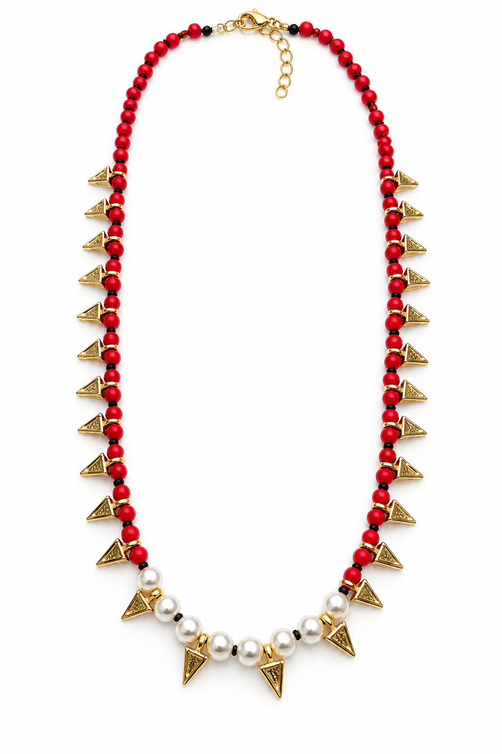 Red Tribal Kolye 