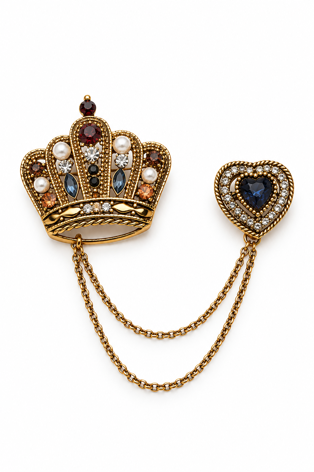 Royal Heart Broş 