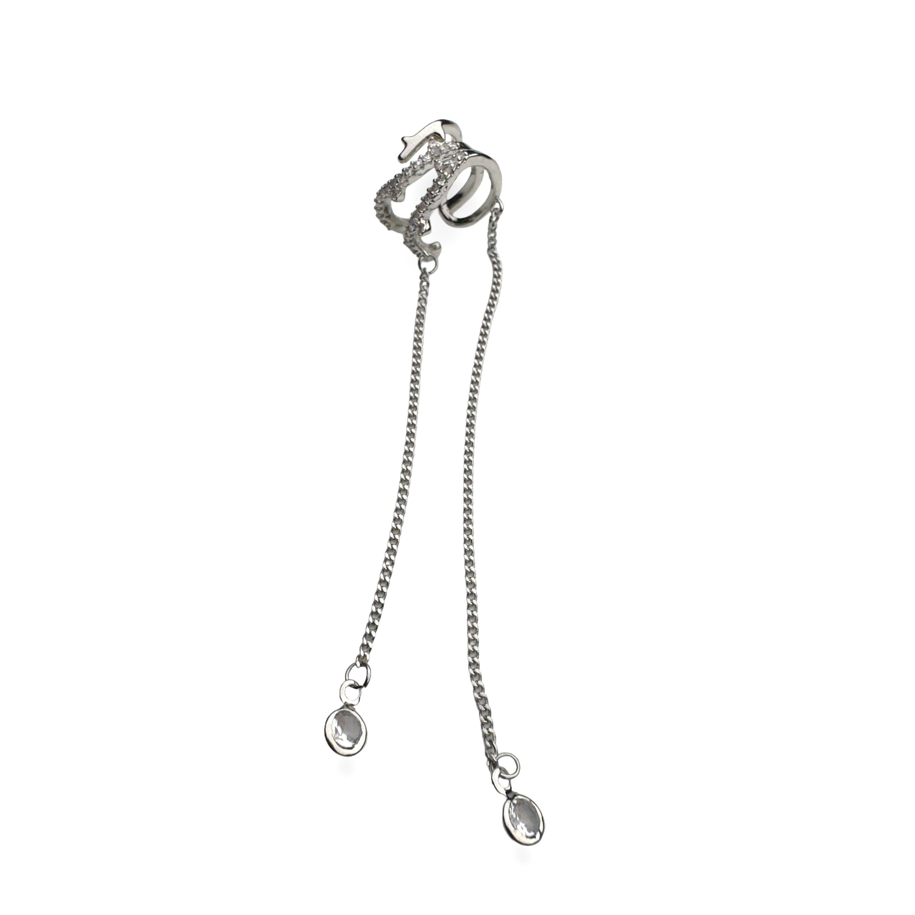 Sallantılı Cuff Küpe
