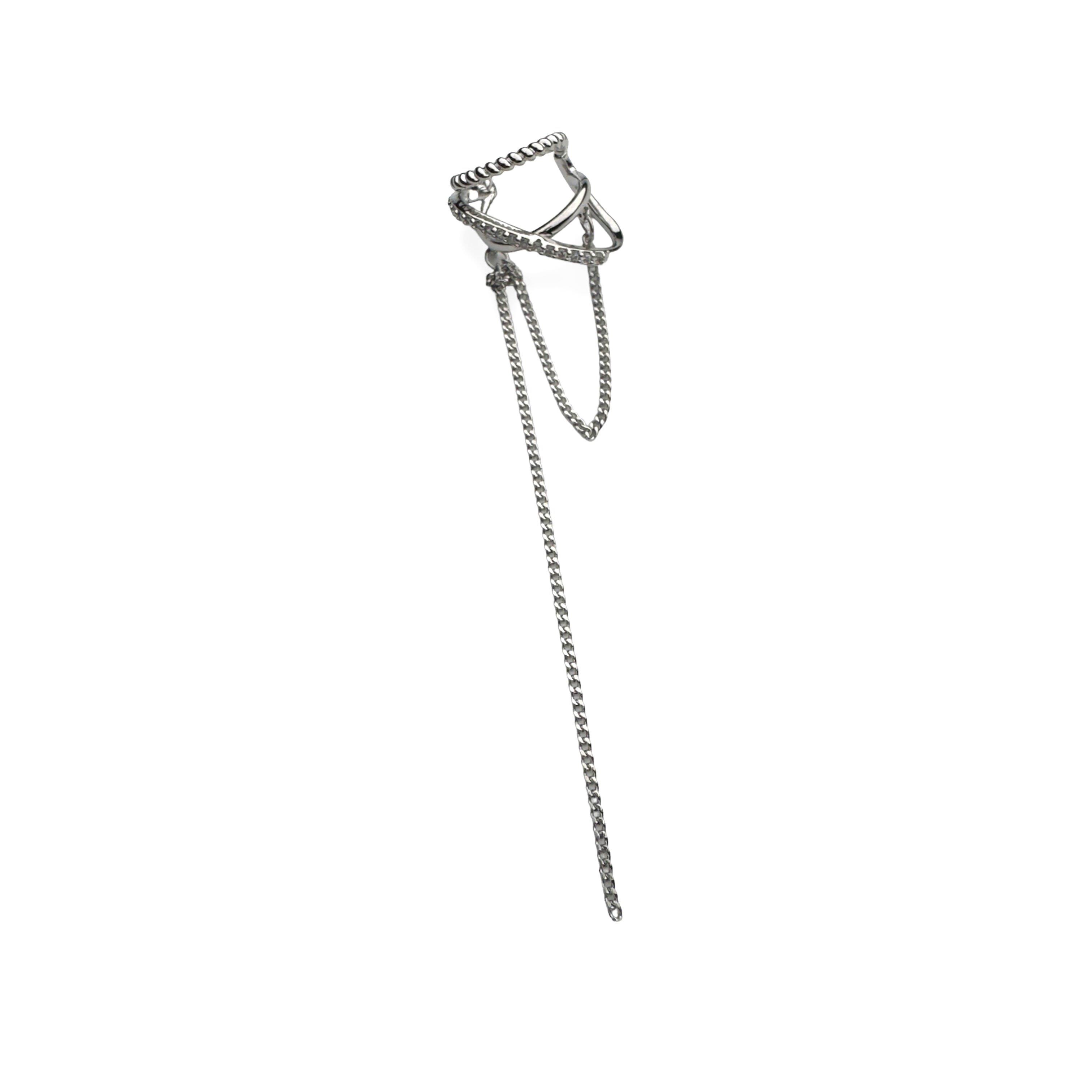 Sallantılı Cuff Küpe