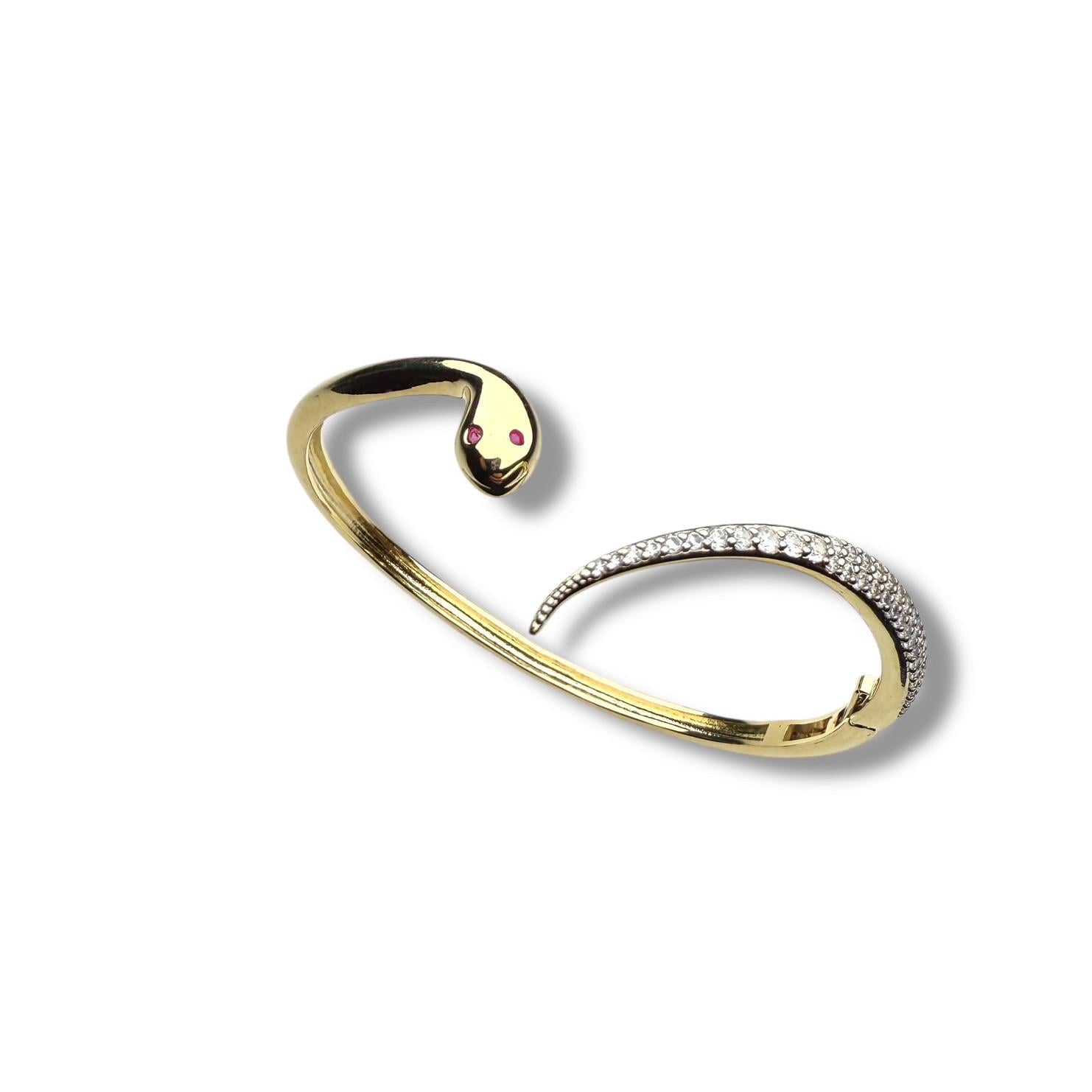 Yılan Kelepçe Bileklik