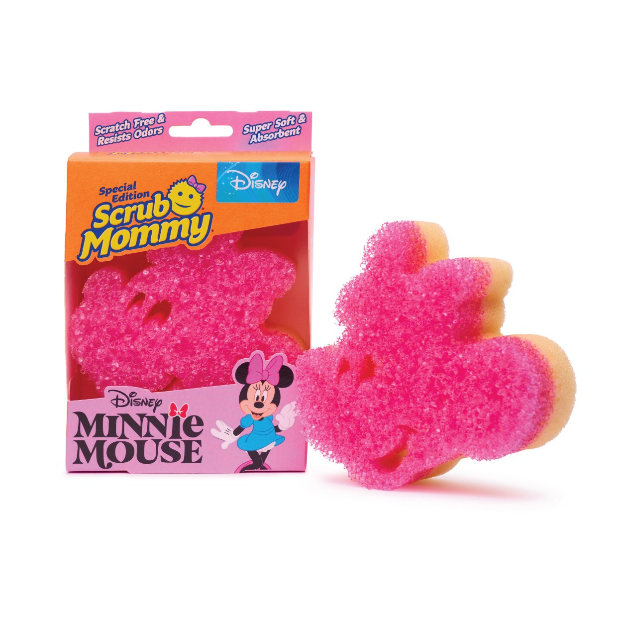 Disney Minnie Mouse Scrub Mommy Bulaşık Süngeri