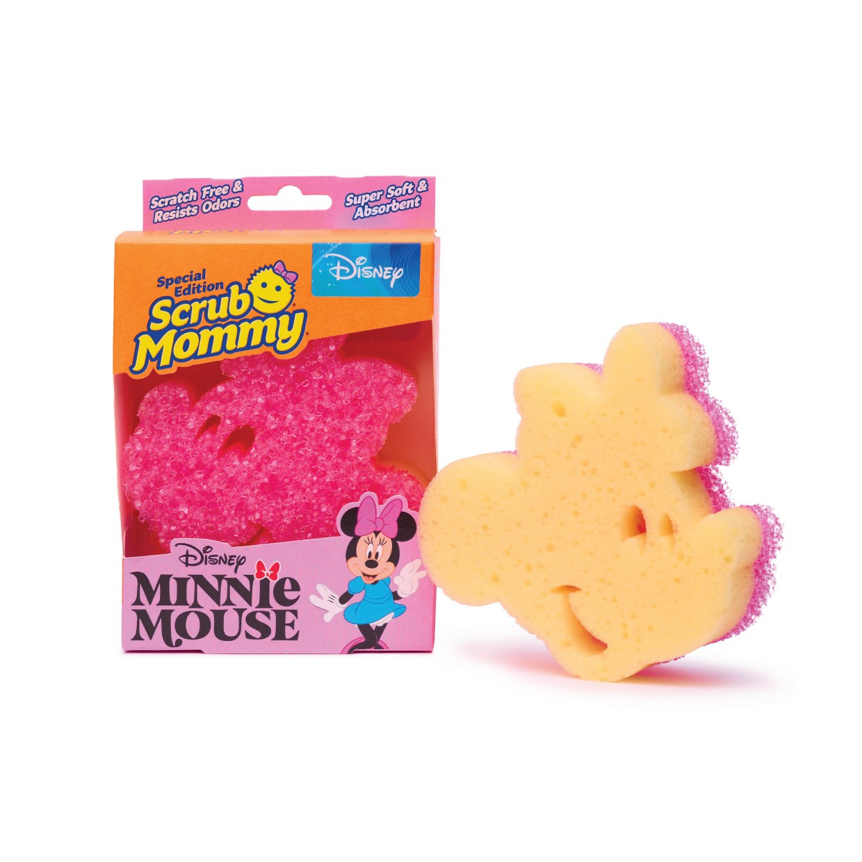 Disney Minnie Mouse Scrub Mommy Bulaşık Süngeri