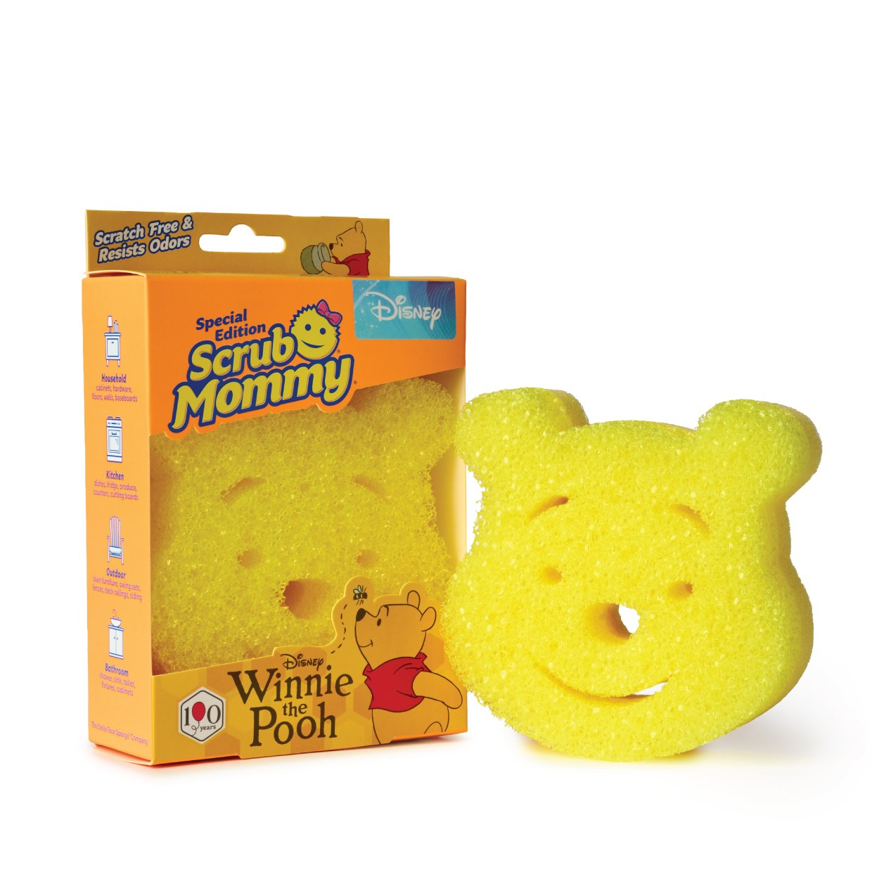 Disney Winnie Scrub Mommy Bulaşık Süngeri