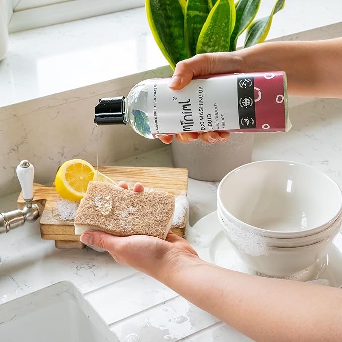 Miniml Vegan Bulaşık Deterjanı - Rhubarb (Ravent)  ve Limon 500 ML