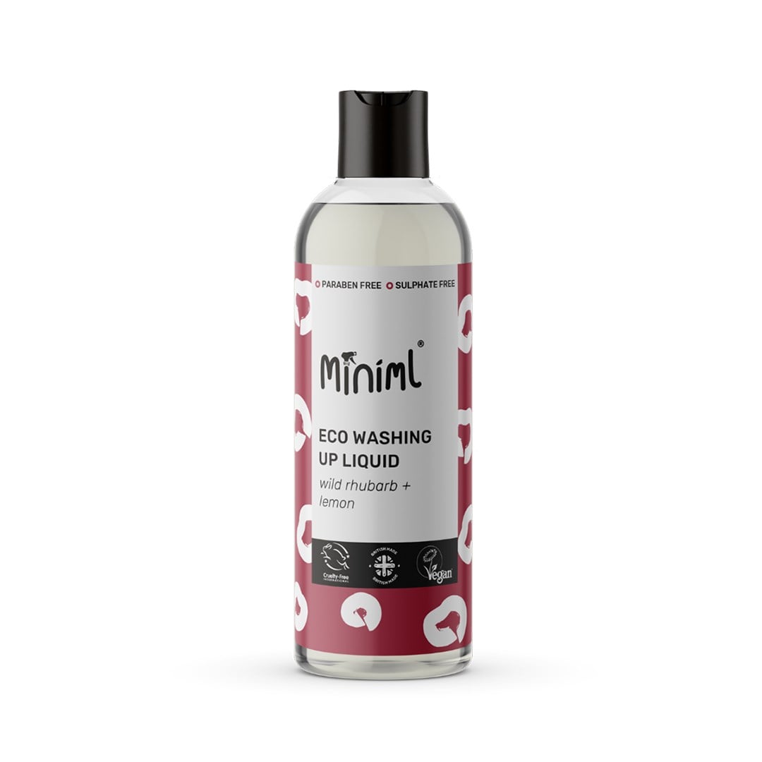Miniml Vegan Bulaşık Deterjanı - Rhubarb (Ravent)  ve Limon 500 ML