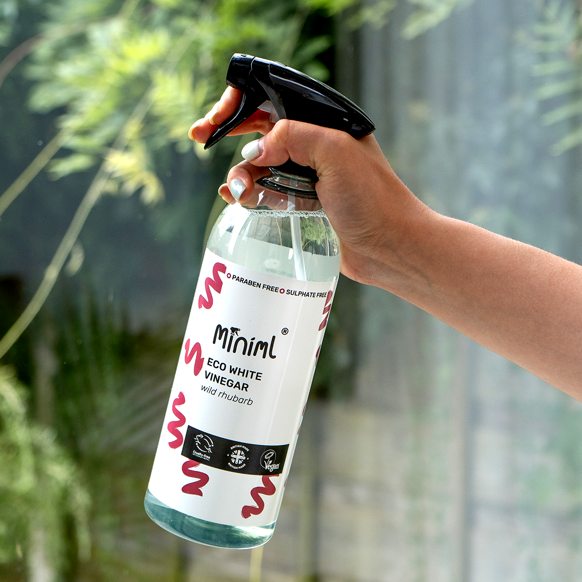 Miniml Vegan Doğal Temizlik Sirkesi -Rhubarb (Ravent) 750 ml