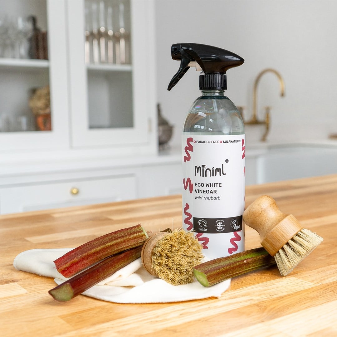 Miniml Vegan Doğal Temizlik Sirkesi -Rhubarb (Ravent) 750 ml