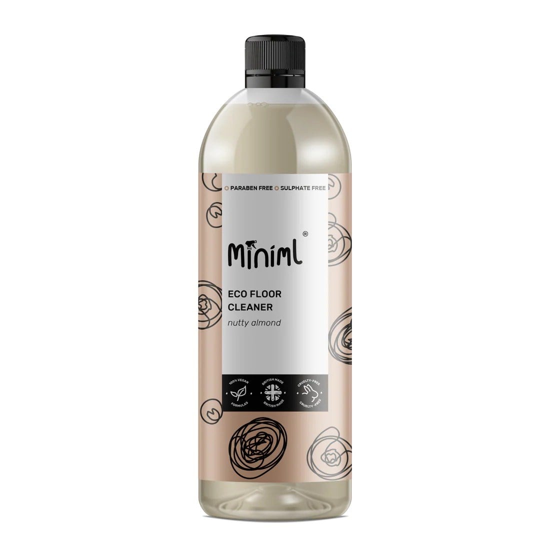 Miniml Vegan Yer Temizleyici - Badem 750 ml