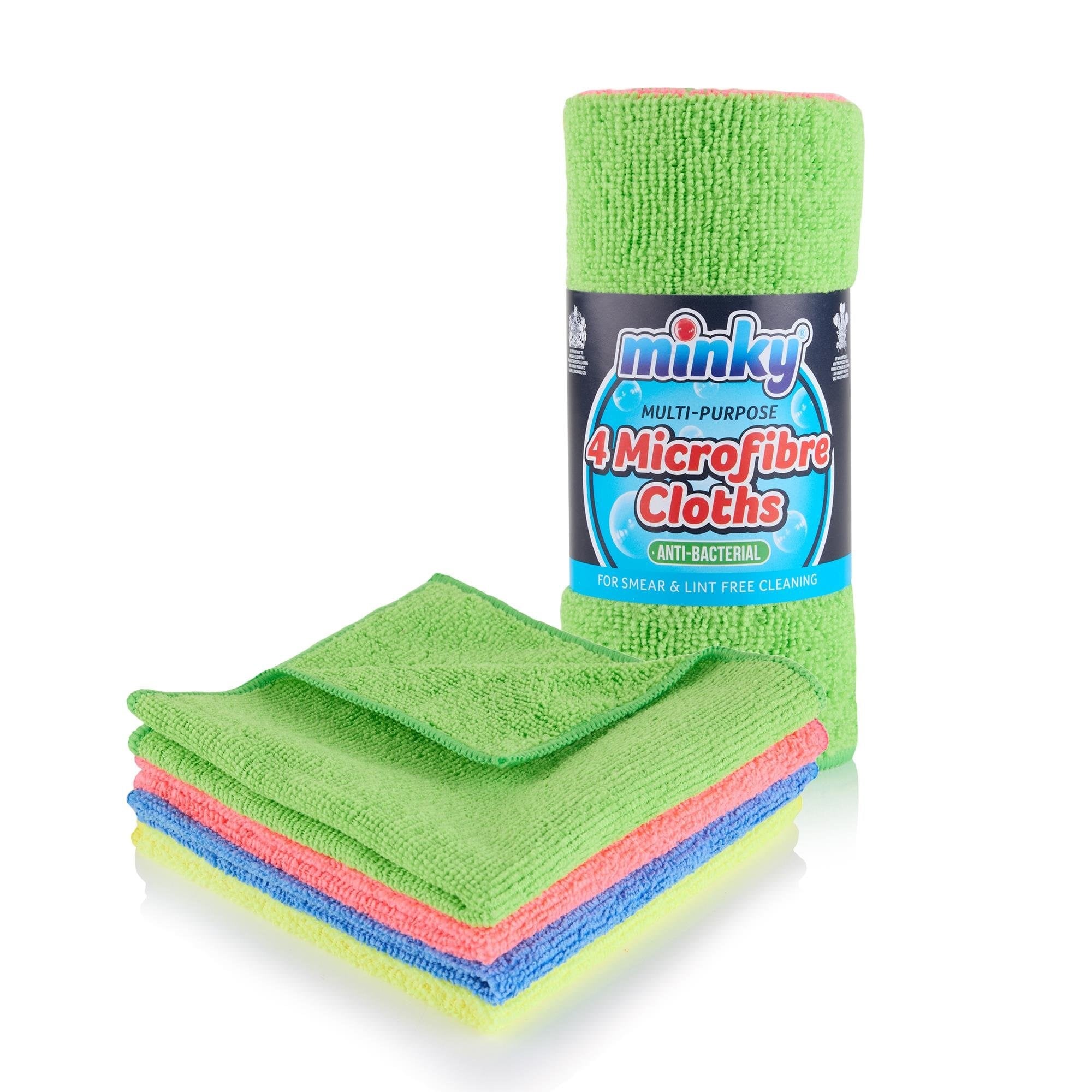 Minky Mcloth Çok Amaçlı Temizlik Bezi-4lu Set