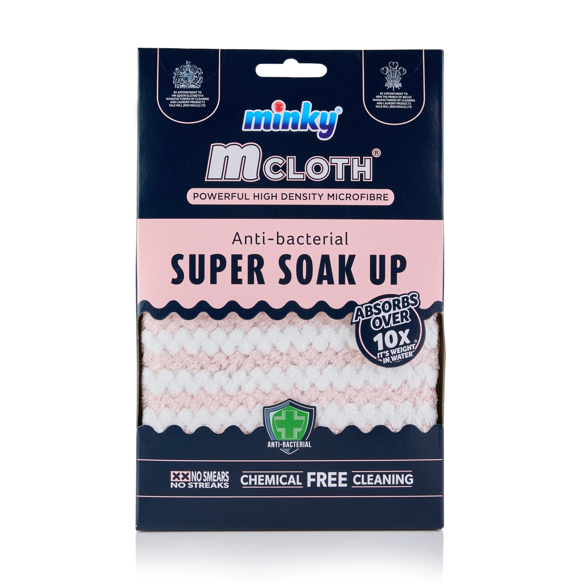 Minky MCloth Süper Emici Kurulama Bezi - Pembe