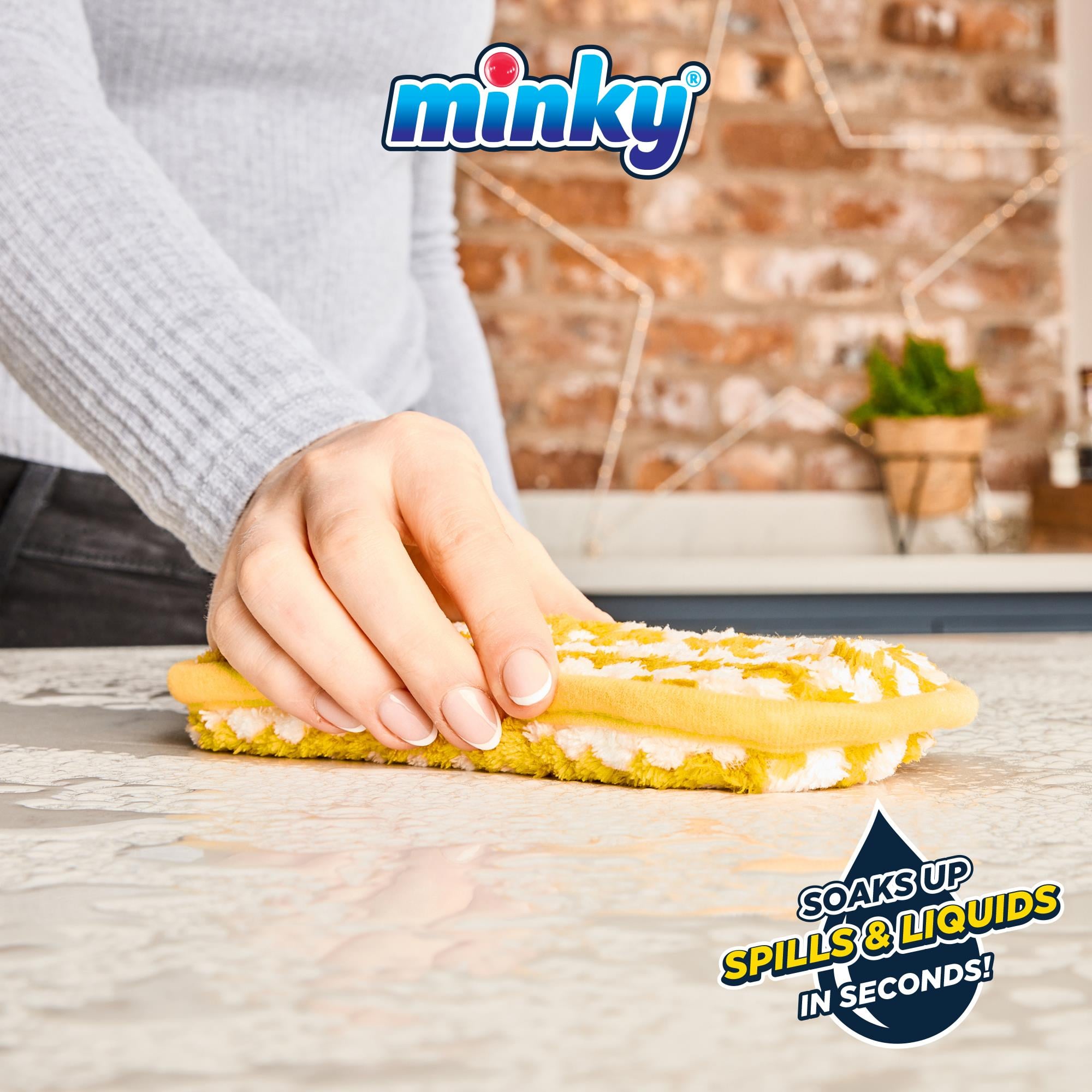 Minky MCloth Süper Emici Kurulama Pedi-Sarı
