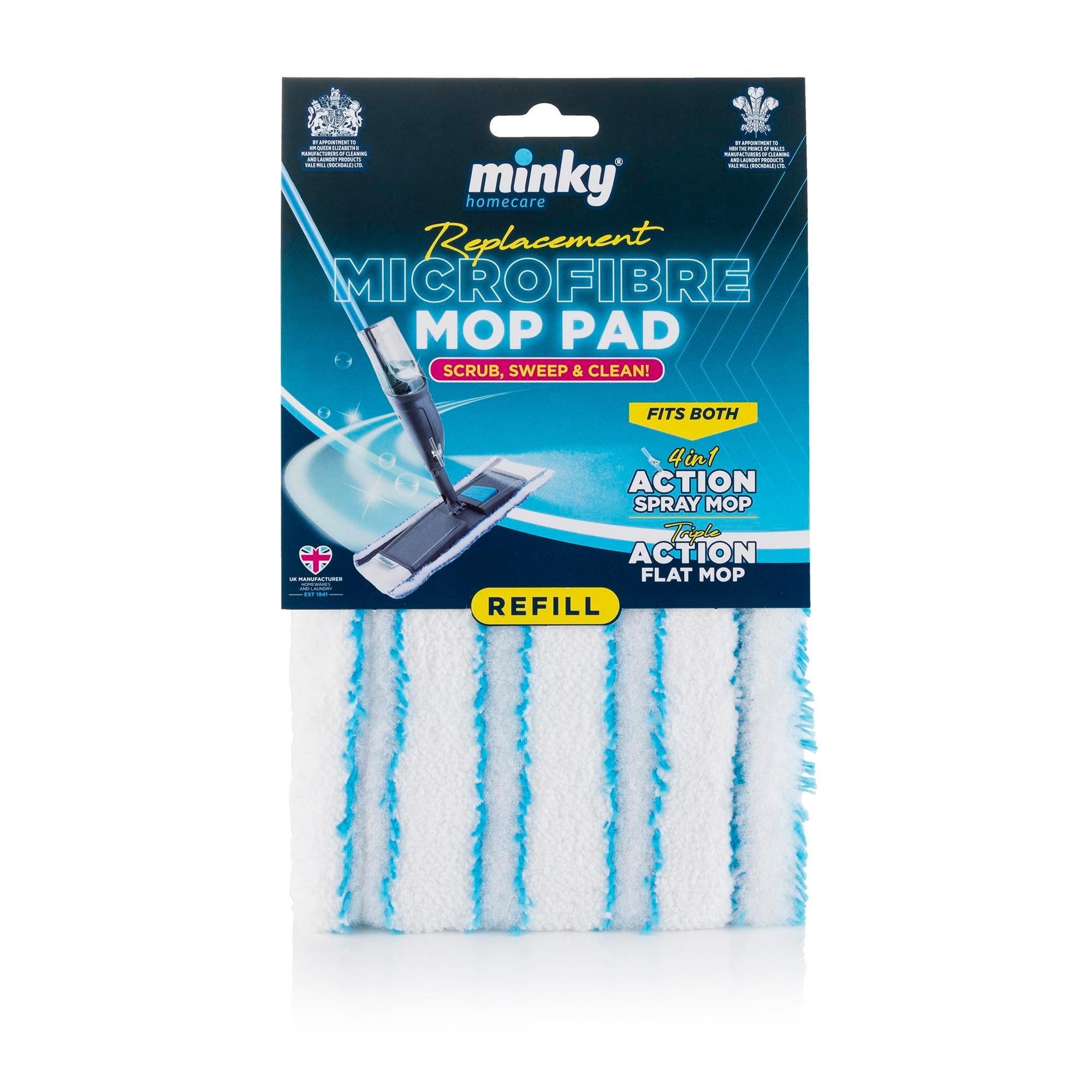 Minky Triple Action Mikrofiber Mop Yedek Bezi