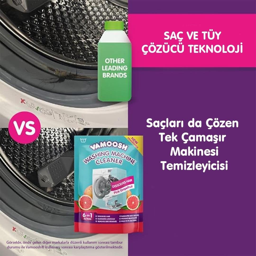 Vamoosh Çamaşır Makinesi Temizleyici – Greyfurt