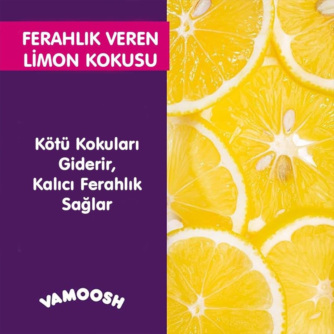 Vamoosh Çamaşır Makinesi Temizleyici – Limon