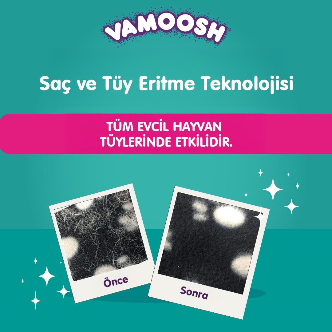 Vamoosh Evcil Hayvan Tüyü Temizleyici Toz Deterjan 3lu- 5li Paket Seti