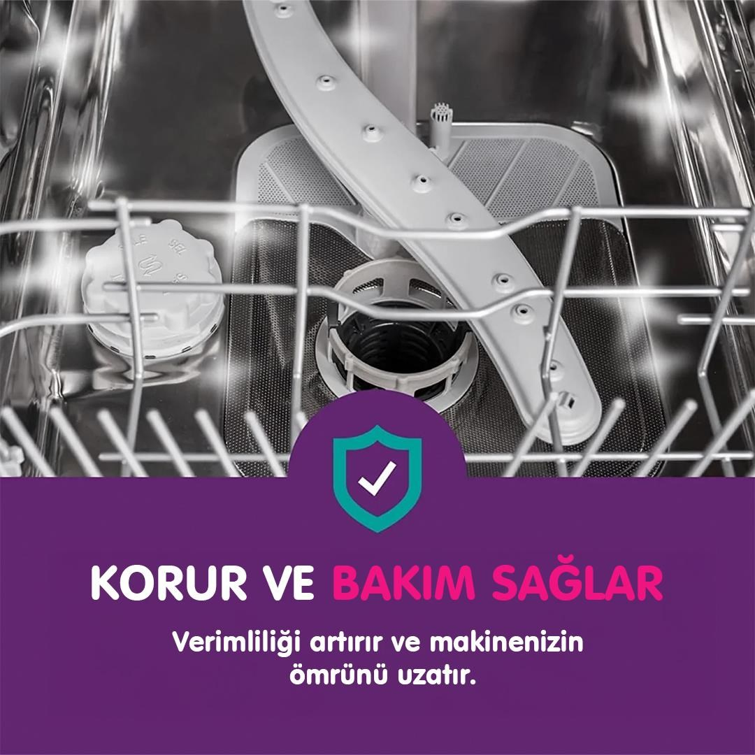 Vamoosh Limonlu Bulaşık Makinesi Temizleyici 5li Paket