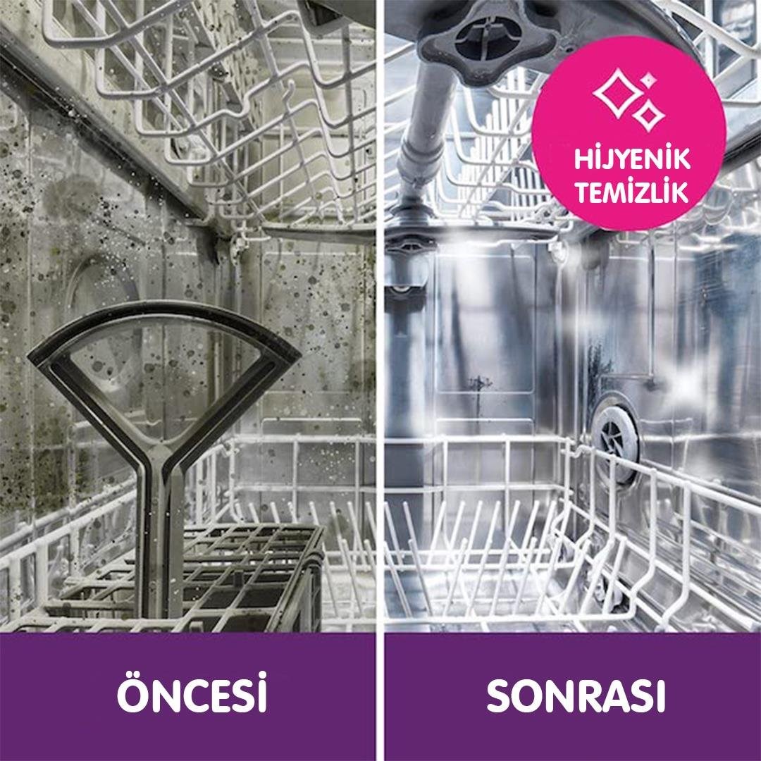 Vamoosh Limonlu Bulaşık Makinesi Temizleyici 5li Paket