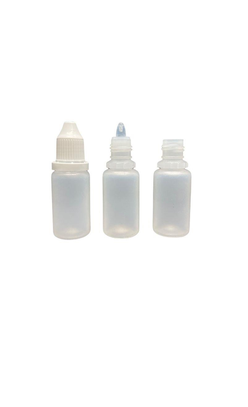 Akıtıcılı Kilitli Kapaklı Plastik Şişe 15ml
