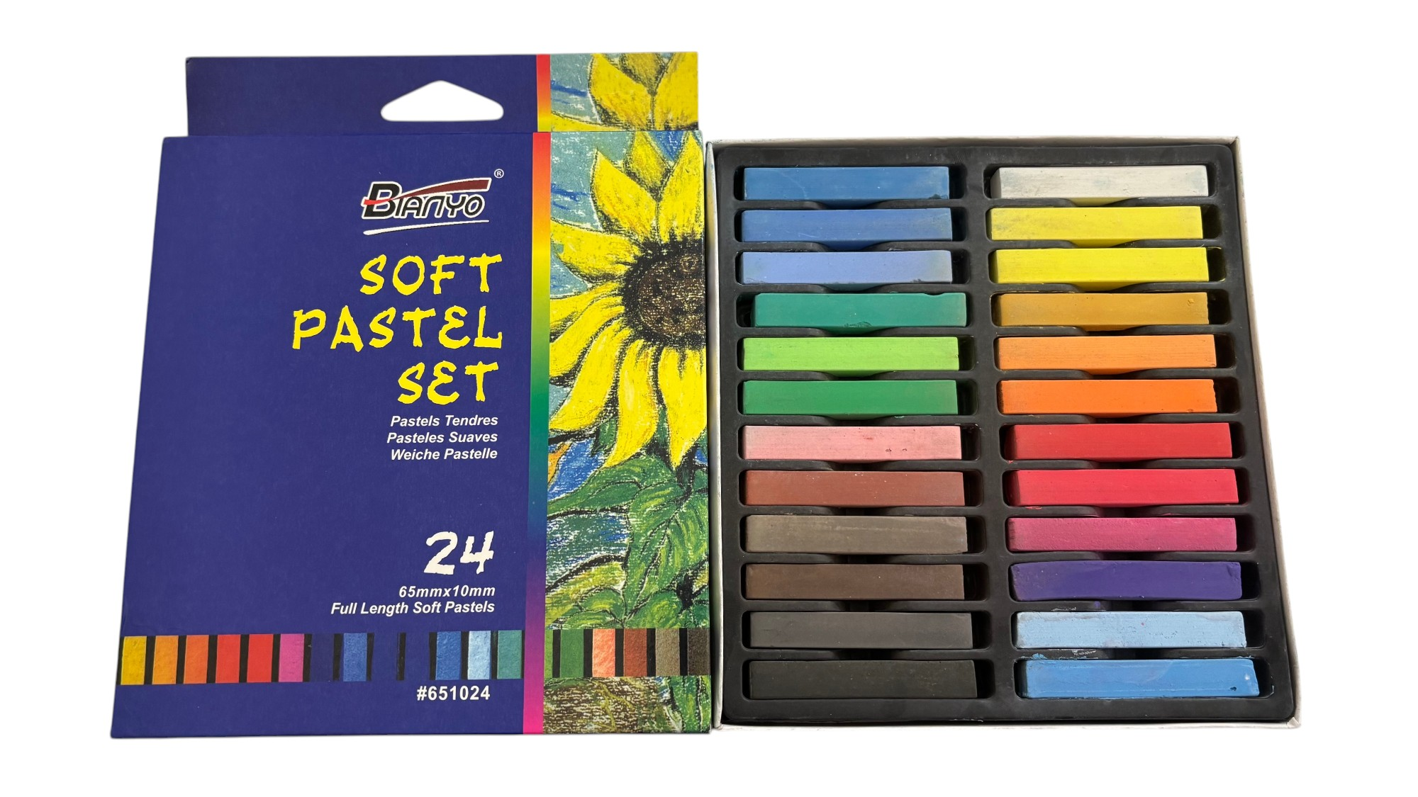 Bianyo Soft Pastel Set 24'lü