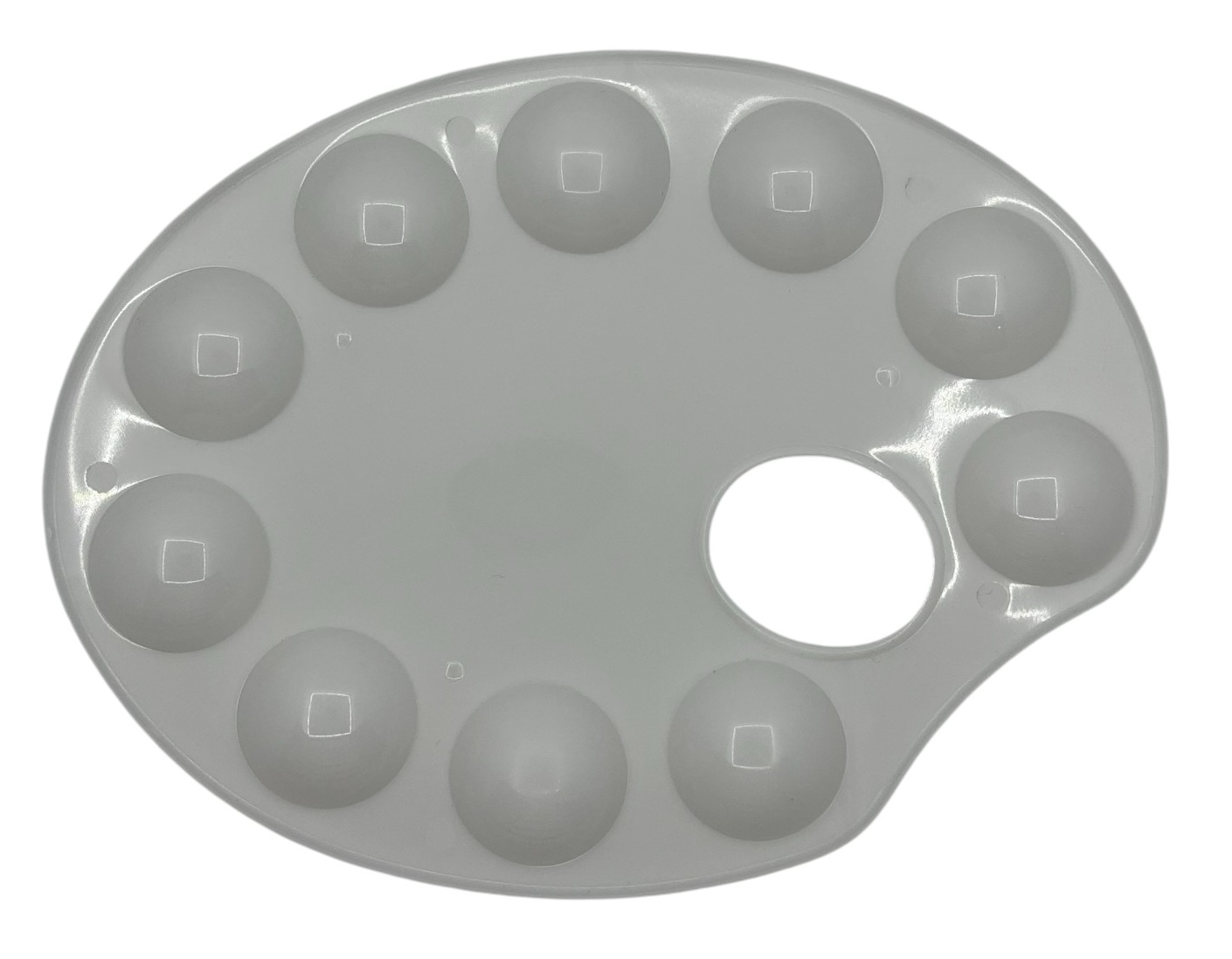 Büyük Boy Oval Palet
