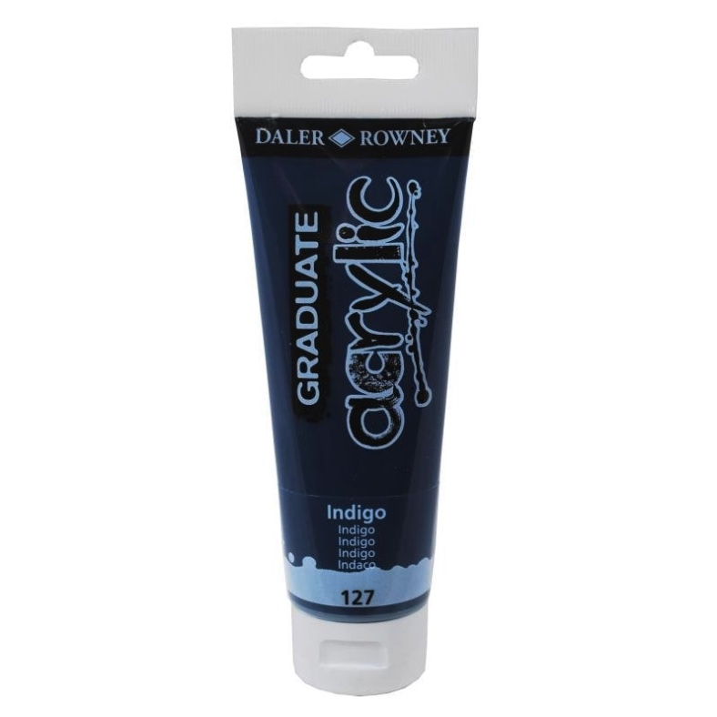 Daler Rowney Graduate Akrilik Boya 120ml 127 Indigo