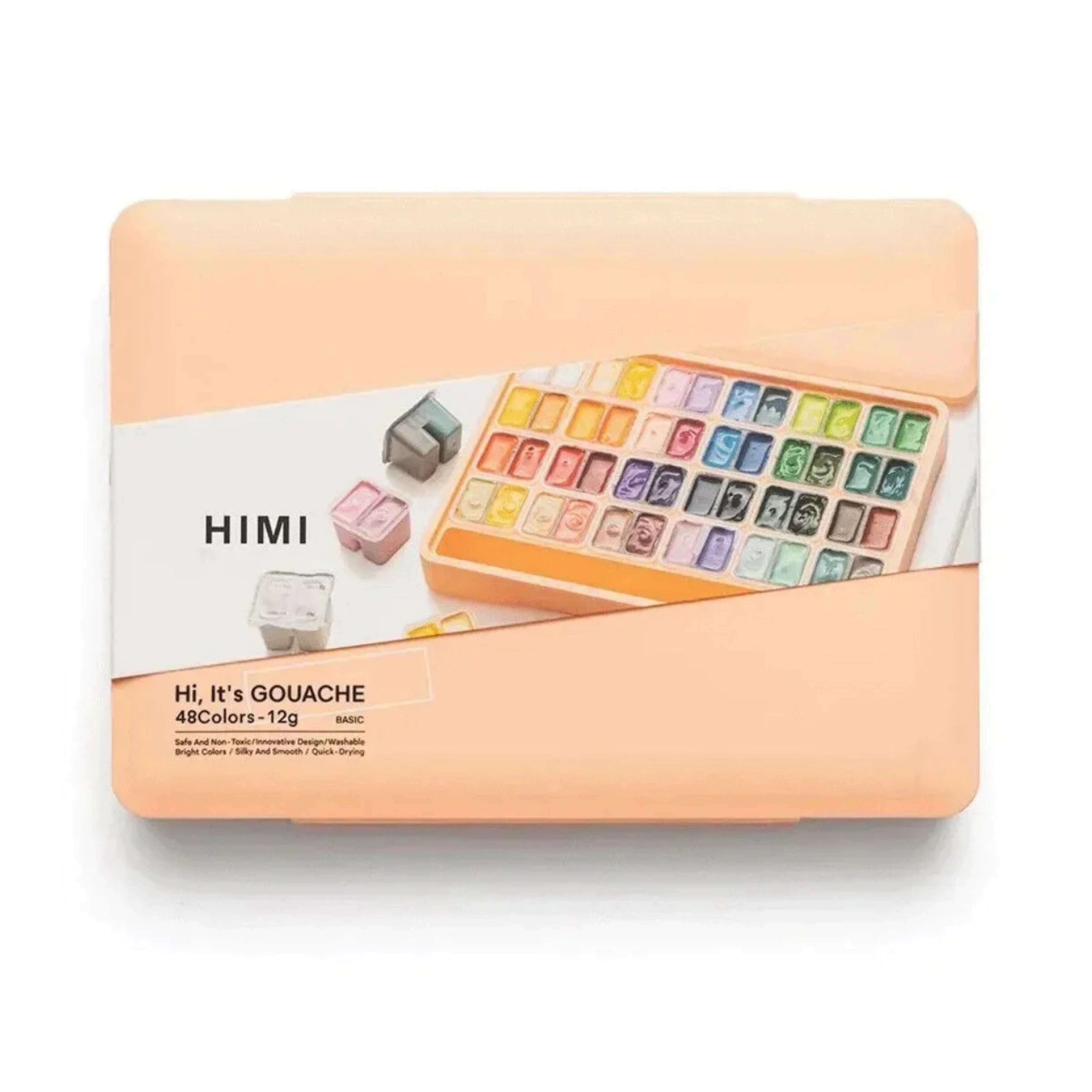 Himi Twin Cup Guaj Boya Seti 48 Renk