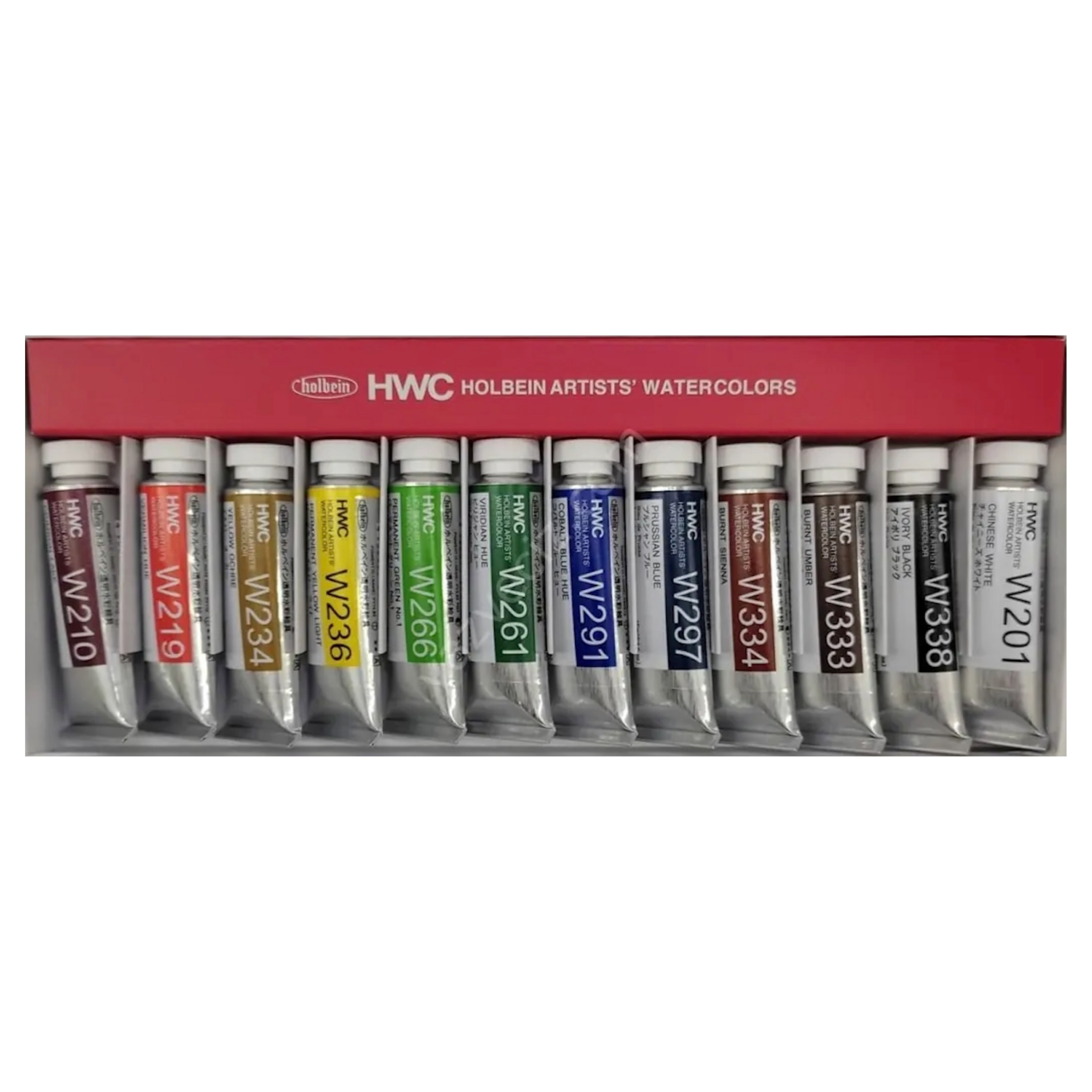 Holbein 12x15 ml Profesyonel Sulu Boya Seti