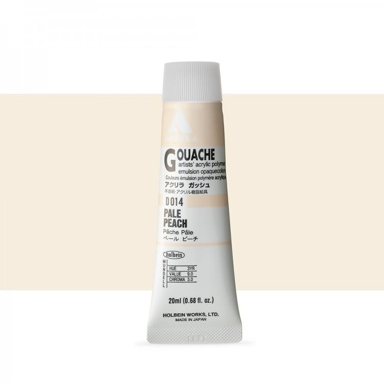 Holbein Akrilik Guaj 20 ml D014  Pale Peache