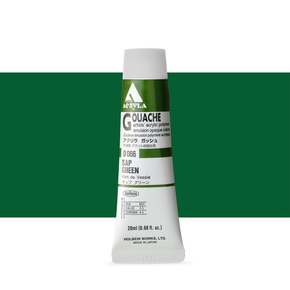 Holbein Akrilik Guaj 20 ml D066 Sap Green
