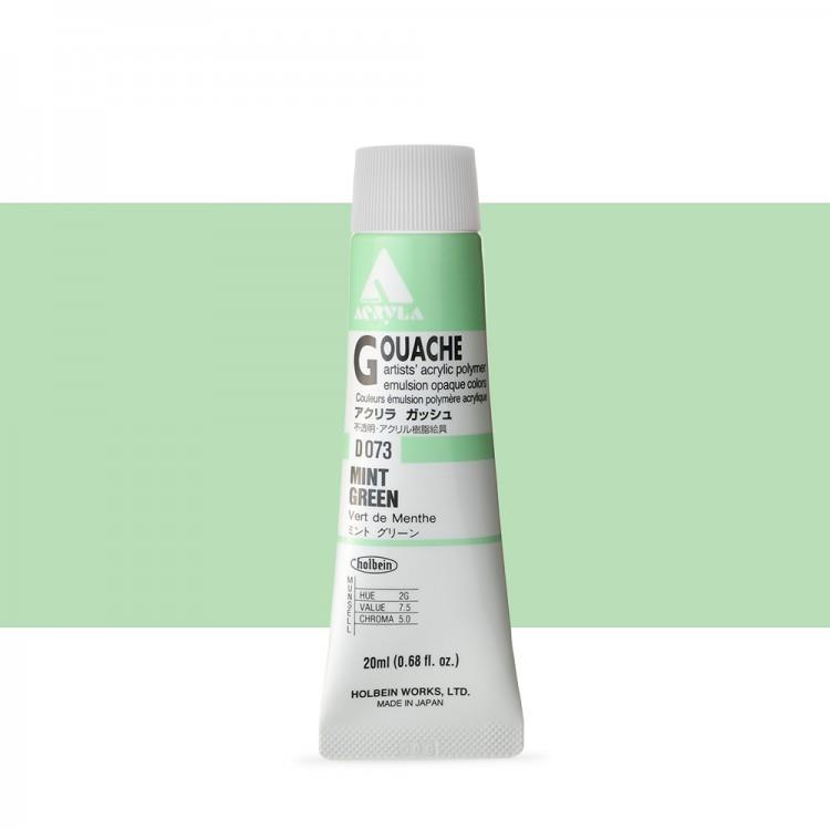 Holbein Akrilik Guaj 20 ml D073 Mint Green