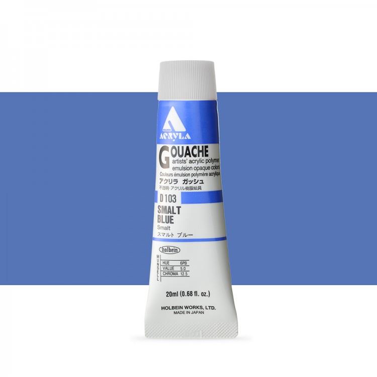 Holbein Akrilik Guaj 20 ml D103 Smart Blue