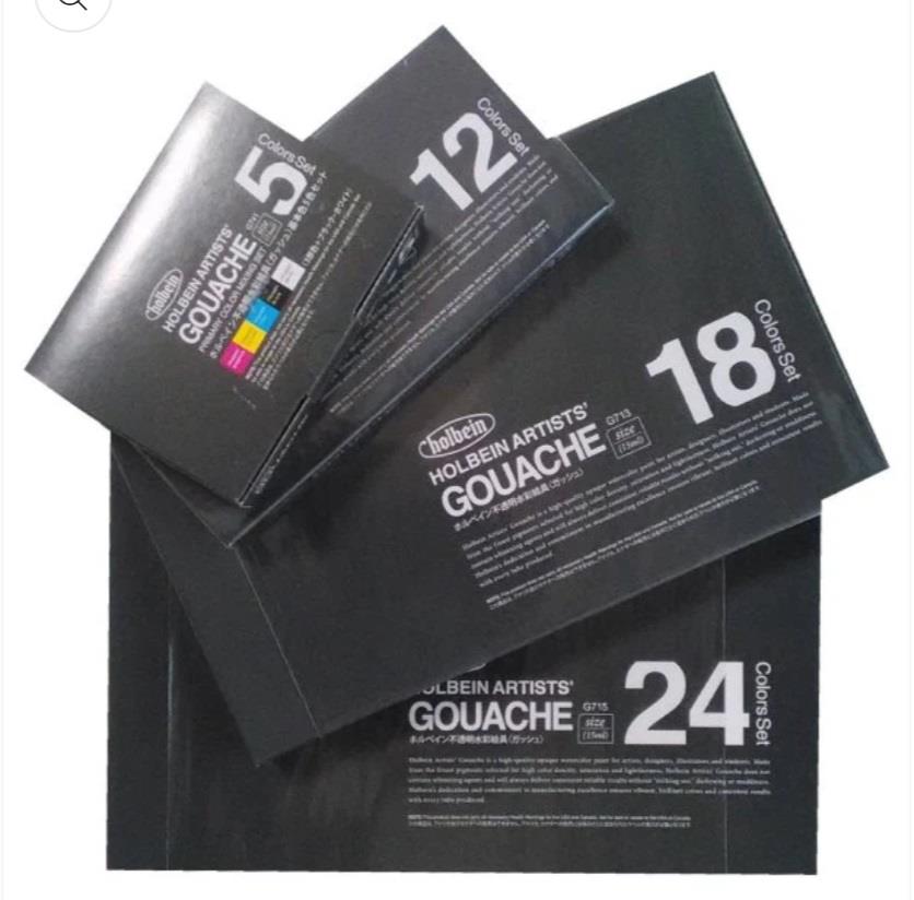 Holbein Artist Tüp Guaj Boya Set 15 ml x 18 Renk
