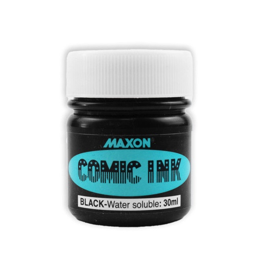 Holbein Maxon Comic Ink Siyah Mürekkep 30ml