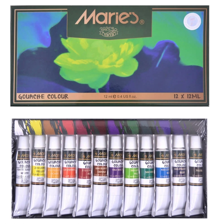 Maries Guaj Boya 12x12ml