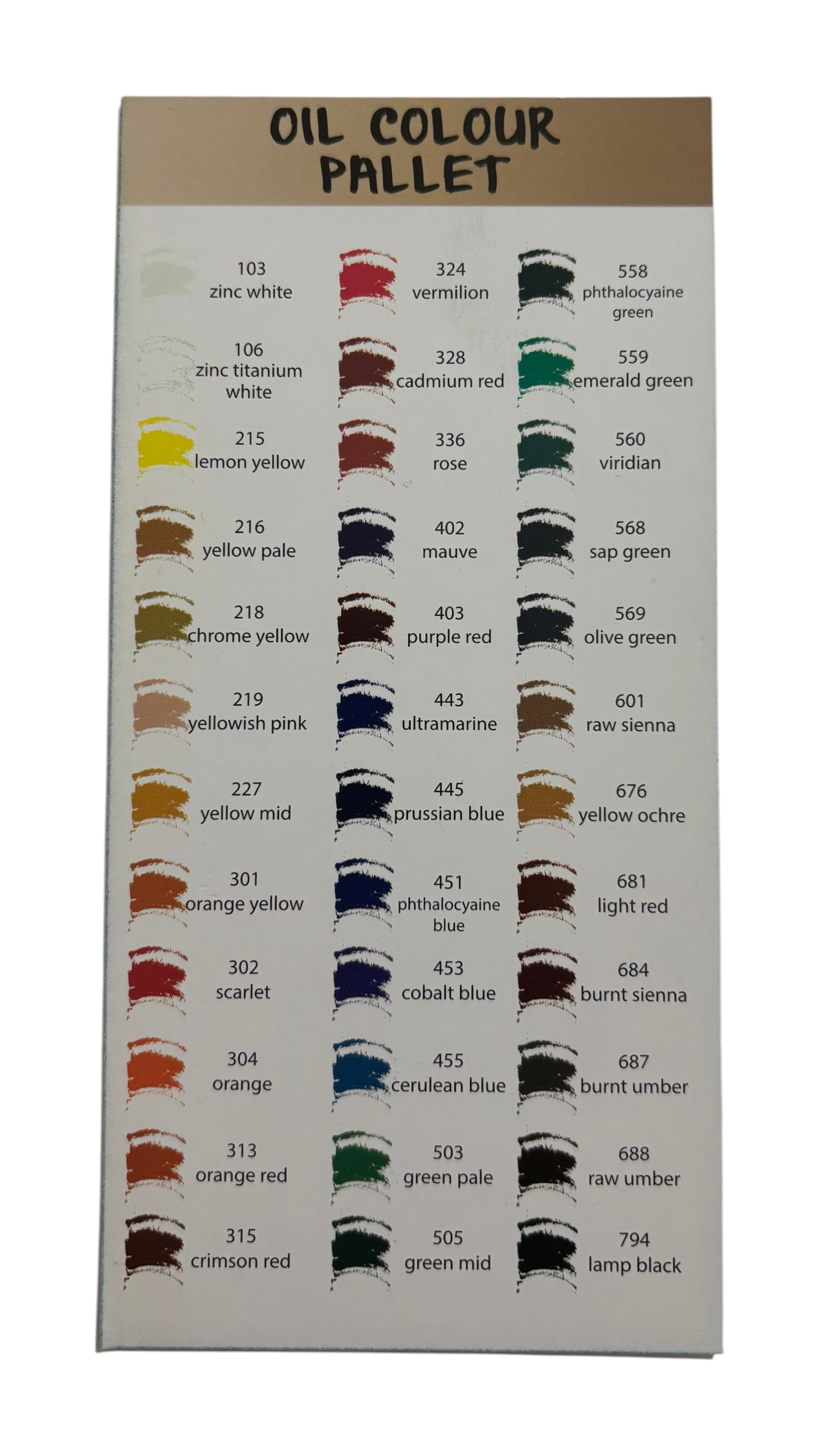 Maries Yaglı Boya 18X12Ml