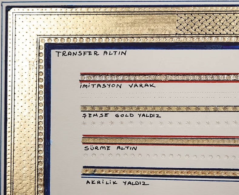 MHRM3 Şemse Art Yıldız Uçlu Metal Mühre-El Yapımı-Özel Deri Kılıfı İle